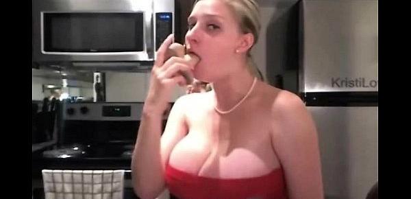  Kristi Lovett Deepthroat Dildo